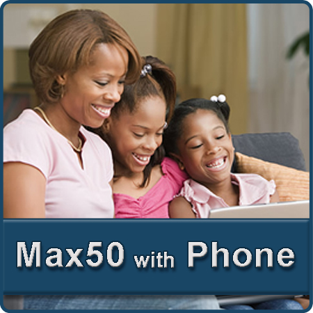 Residential Bundles Max50 DSL and VoIP Phone Services