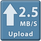 Mach II: Business Cable Internet 2.5mbps Upload